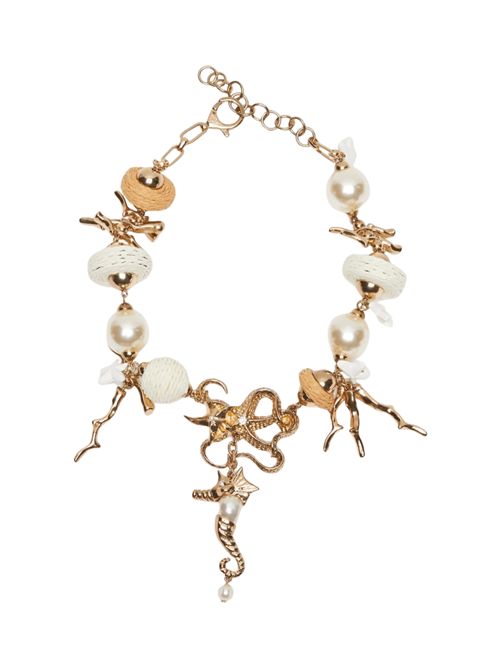 Collana girocollo Abissi WKALEMBI in metallo e rafia WEEKEND MAX MARA | 2615751095600001